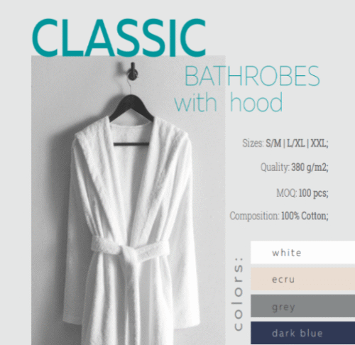 bathrobe-with hoods